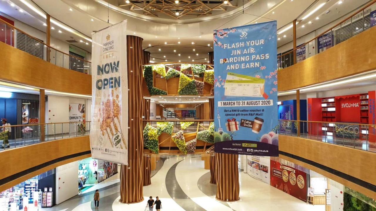 Jb City Ciq-R&F Shopping Mall Apartment Johor Bahru Exterior foto